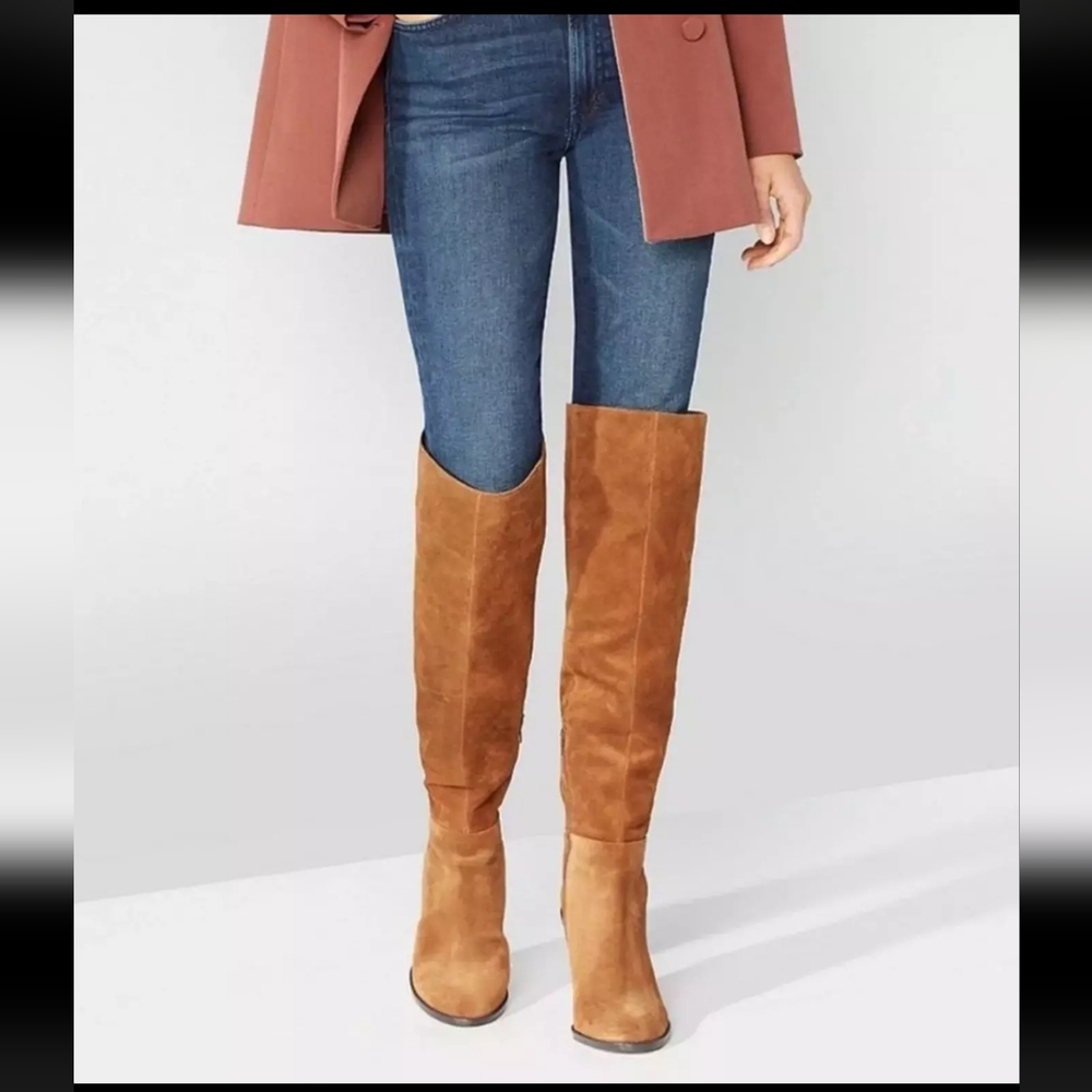 Gianni Bini barrine NWT over the knee boots Suede size 6 - Picture 5 of 7